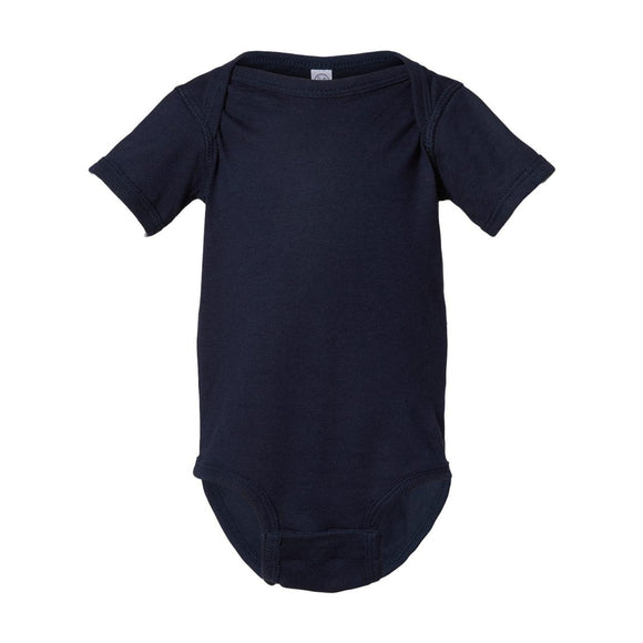 Rabbit Skins - Infant Fine Jersey Bodysuit - 4424 - Navy