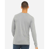 BELLA + CANVAS - Unisex Triblend Long Sleeve Tee - 3513 - Athletic Grey Triblend