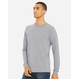 BELLA + CANVAS - Unisex Triblend Long Sleeve Tee - 3513 - Athletic Grey Triblend