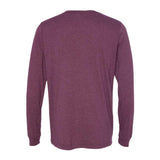 BELLA + CANVAS - Unisex Triblend Long Sleeve Tee - 3513 - Maroon Triblend