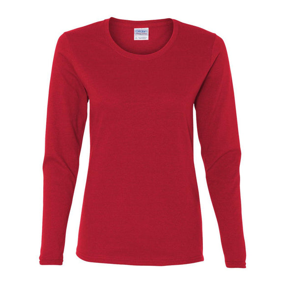 Gildan - Heavy Cotton™ Women’s Long Sleeve T-Shirt - 5400L - Red