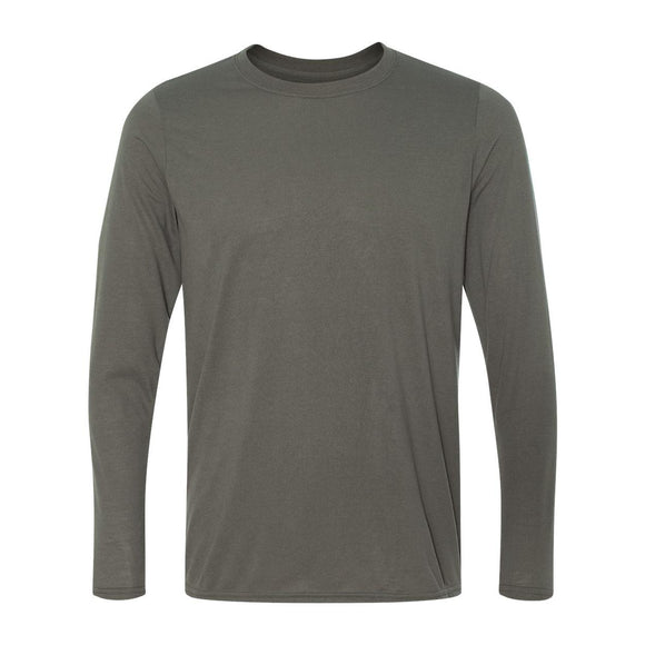 42400 Gildan Performance® Long Sleeve T-Shirt Charcoal