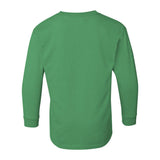 Gildan - Youth Heavy Cotton™ Long Sleeve T-Shirt - 5400B - Irish Green