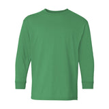 Gildan - Youth Heavy Cotton™ Long Sleeve T-Shirt - 5400B - Irish Green