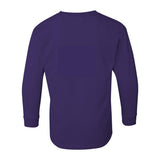 Gildan - Youth Heavy Cotton™ Long Sleeve T-Shirt - 5400B - Purple