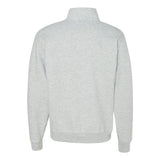 JERZEES - Nublend® Cadet Collar Quarter-Zip Sweatshirt - 995MR - Ash