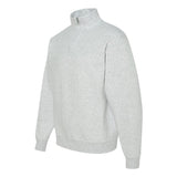 JERZEES - Nublend® Cadet Collar Quarter-Zip Sweatshirt - 995MR - Ash