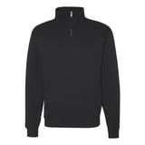 JERZEES - Nublend® Cadet Collar Quarter-Zip Sweatshirt - 995MR - Black