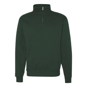 JERZEES - Nublend® Cadet Collar Quarter-Zip Sweatshirt - 995MR - Forest Green