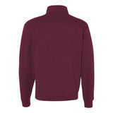 JERZEES - Nublend® Cadet Collar Quarter-Zip Sweatshirt - 995MR - Maroon