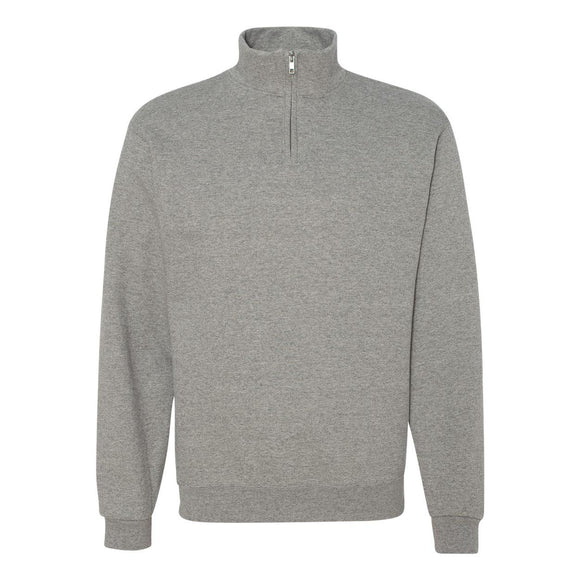 JERZEES - Nublend® Cadet Collar Quarter-Zip Sweatshirt - 995MR - Oxford