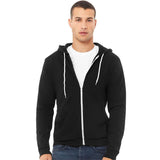 BELLA + CANVAS - Sponge Fleece Full-Zip Hoodie - 3739 - Black