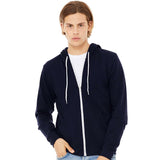 BELLA + CANVAS - Sponge Fleece Full-Zip Hoodie - 3739 - Navy