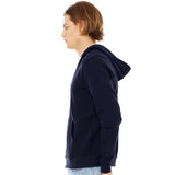 BELLA + CANVAS - Sponge Fleece Full-Zip Hoodie - 3739 - Navy