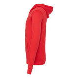 BELLA + CANVAS - Unisex Sponge Fleece Full-Zip Hoodie Sweatshirt - 3739 - Red