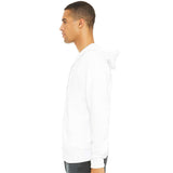 BELLA + CANVAS - Unisex Sponge Fleece Full-Zip Hoodie Sweatshirt - 3739 - White