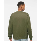 Independent Trading Co. - Midweight Crewneck Sweatshirt - SS3000 - Army Heather