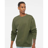 Independent Trading Co. - Midweight Crewneck Sweatshirt - SS3000 - Army Heather