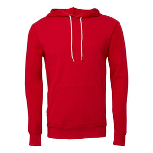 BELLA + CANVAS - Sponge Fleece Hoodie - 3719 - Red