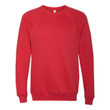 BELLA + CANVAS - Sponge Fleece Raglan Crewneck Sweatshirt - 3901 - Red