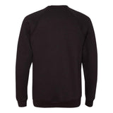 BELLA + CANVAS - Unisex Sponge Fleece Raglan Crewneck Sweatshirt - 3901 - Black
