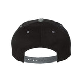 Flexfit - 110® Snapback Cap - 110F - Black/ Grey