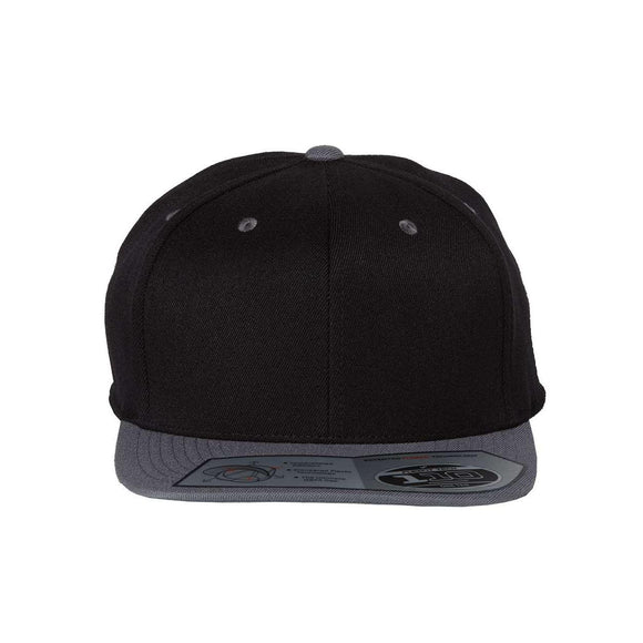 Flexfit - 110® Snapback Cap - 110F - Black/ Grey