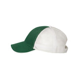 Valucap - Sandwich Trucker Cap - S102 - Dark Green/ White