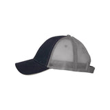 Valucap - Sandwich Trucker Cap - S102 - Navy/ Grey