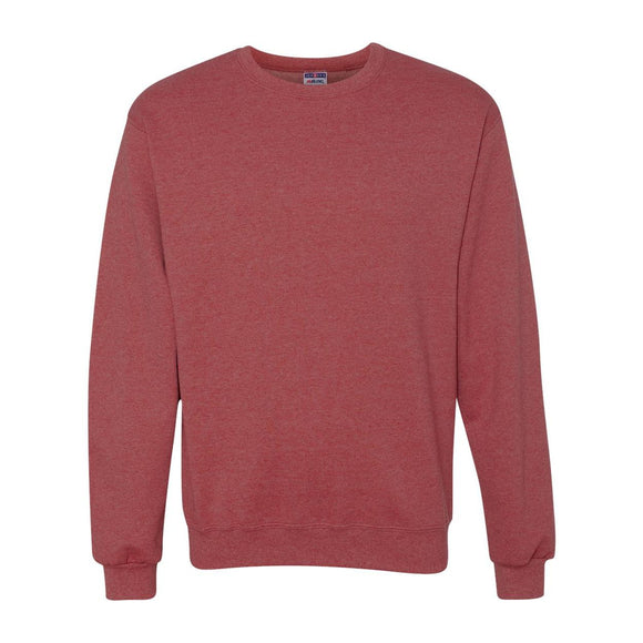 JERZEES - NuBlend® Crewneck Sweatshirt - 562MR - Vintage Heather Red