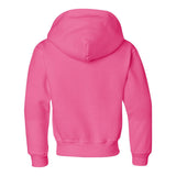 JERZEES - NuBlend® Youth Hooded Sweatshirt - 996YR - Neon Pink