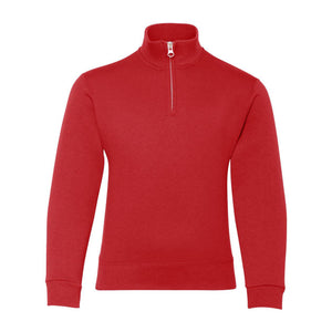 JERZEES - Nublend® Youth Quarter-Zip Cadet Collar Sweatshirt - 995YR - True Red