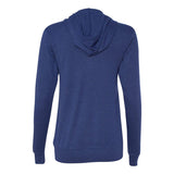 BELLA + CANVAS - Unisex Triblend Lightweight Full-Zip Hooded Long Sleeve Tee - 3939 - Navy Triblend