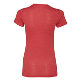 BELLA + CANVAS - Women's Slim Fit Tee - 6004 - Heather Red
