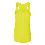 BELLA + CANVAS - Women's Flowy Racerback Tank - 8800 - Neon Yellow