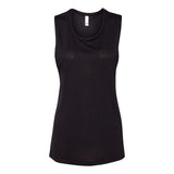 BELLA + CANVAS - Women's Flowy Scoop Muscle Tank - 8803 - Black