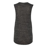 BELLA + CANVAS - Women's Flowy Scoop Muscle Tank - 8803 - Black Marble