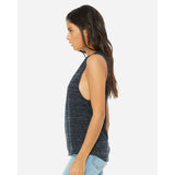 BELLA + CANVAS - Women's Flowy Scoop Muscle Tank - 8803 - Black Marble