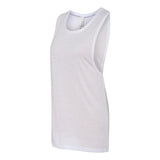 BELLA + CANVAS - Women's Flowy Scoop Muscle Tank - 8803 - White