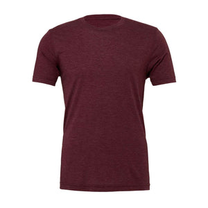 BELLA + CANVAS - Triblend Tee - 3413 - Maroon Triblend