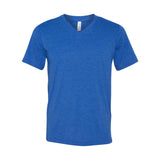 BELLA + CANVAS - Unisex Triblend V-Neck Tee - 3415 - True Royal Triblend