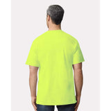 Gildan - Men's Tall Ultra Cotton® T-Shirt - 2000T - Safety Green