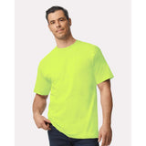 Gildan - Men's Tall Ultra Cotton® T-Shirt - 2000T - Safety Green