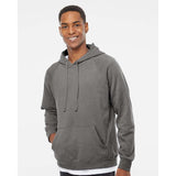 Independent Trading Co. - Special Blend Raglan Hooded Sweatshirt - PRM33SBP - Nickel