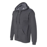 Gildan - Unisex Heavy Blend™ Full-Zip Hooded Sweatshirt - 18600 - Dark Heather