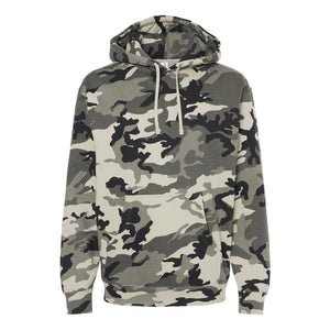 Independent Trading Co. - Heavyweight Hooded Sweatshirt - IND4000 - Snow Camo