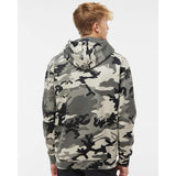 Independent Trading Co. - Heavyweight Hooded Sweatshirt - IND4000 - Snow Camo