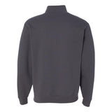 JERZEES - Nublend® Cadet Collar Quarter-Zip Sweatshirt - 995MR - Charcoal Grey