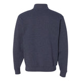 JERZEES - Nublend® Cadet Collar Quarter-Zip Sweatshirt - 995MR - Vintage Heather Navy