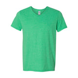 Gildan - Unisex Softstyle® V-Neck T-Shirt - 64V00 - Heather Irish Green